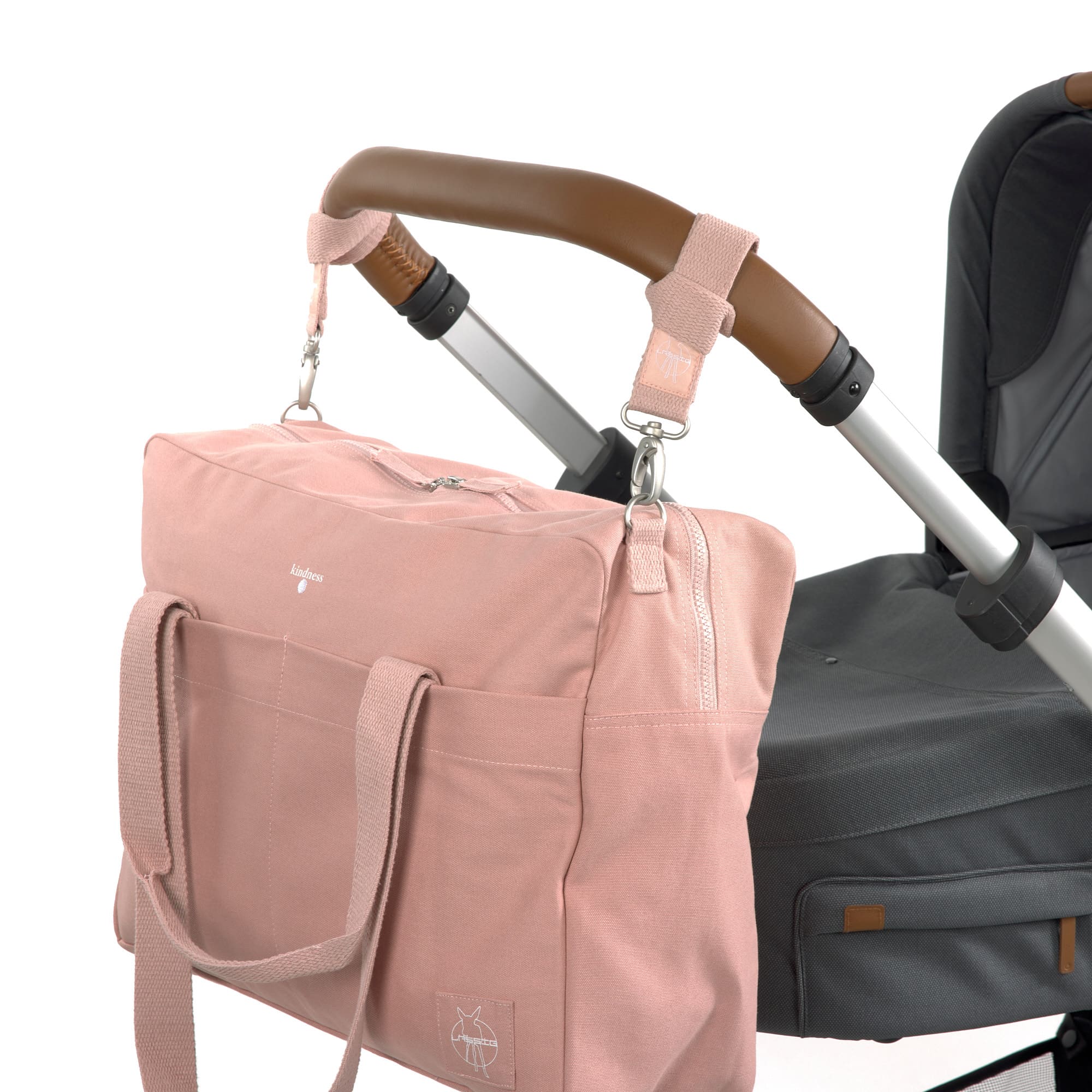 Wickeltasche - Green Label Cotton Essential, Rosa