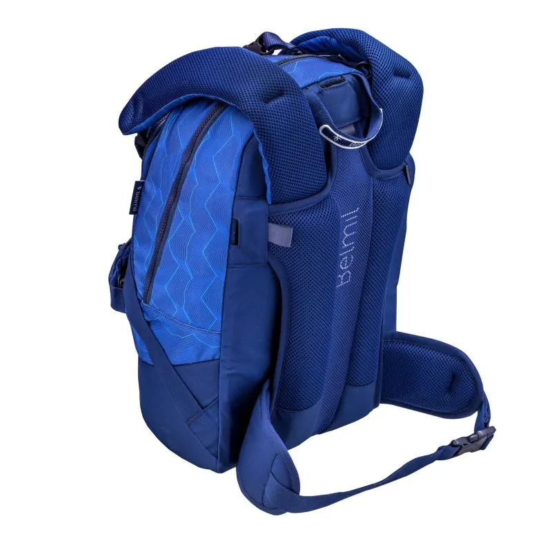 Belmil Premium Backpack & Fanny Pack Estate Blue Ruck﻿sack 2-tlg
