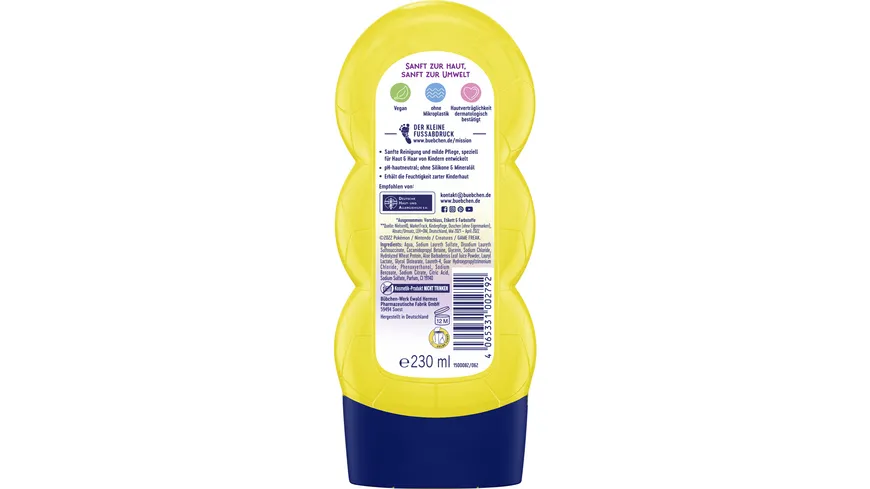 Bübchen Shampoo & Duschgel 2 in 1 Pikachu 230 ml