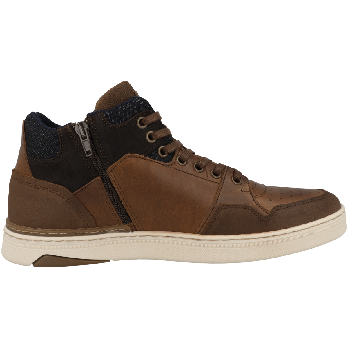Bullboxer 887P51789B Sneaker mid hellbraun