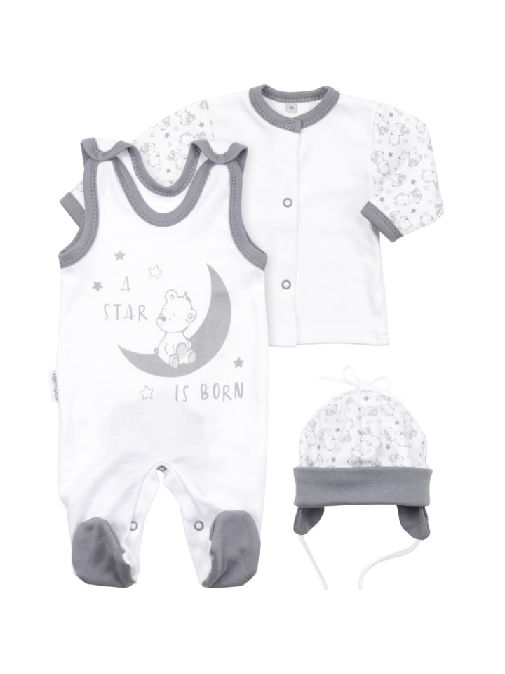 Baby Sweets Erstausstattung-Set A star is born in weiss günstig kaufen