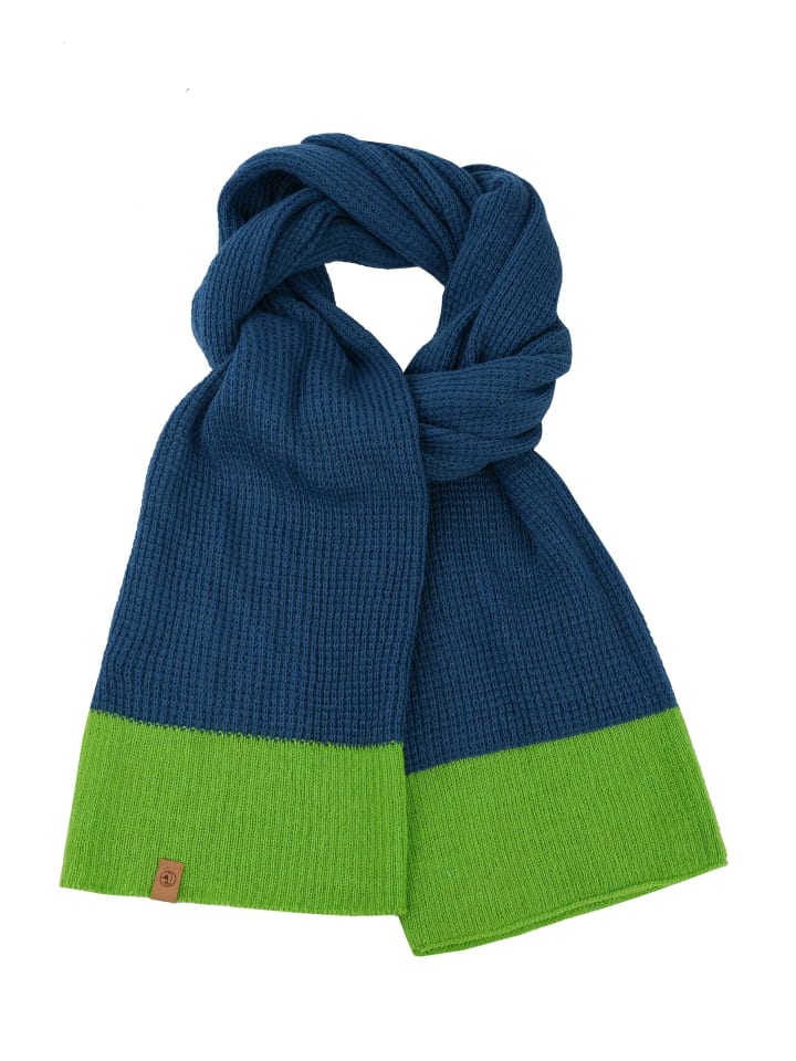 SCHIETWETTER Strick-Schal Alex in blau-grün günstig kaufen onesize