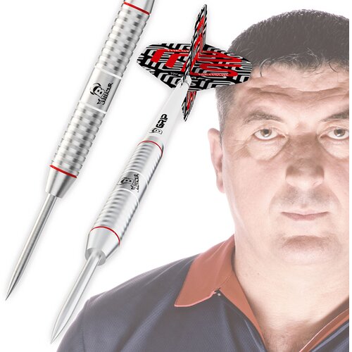 BULL'S DARTPFEIL MENSUR SULJOVIC D14, STEELDART, 80% TUNGSTEN