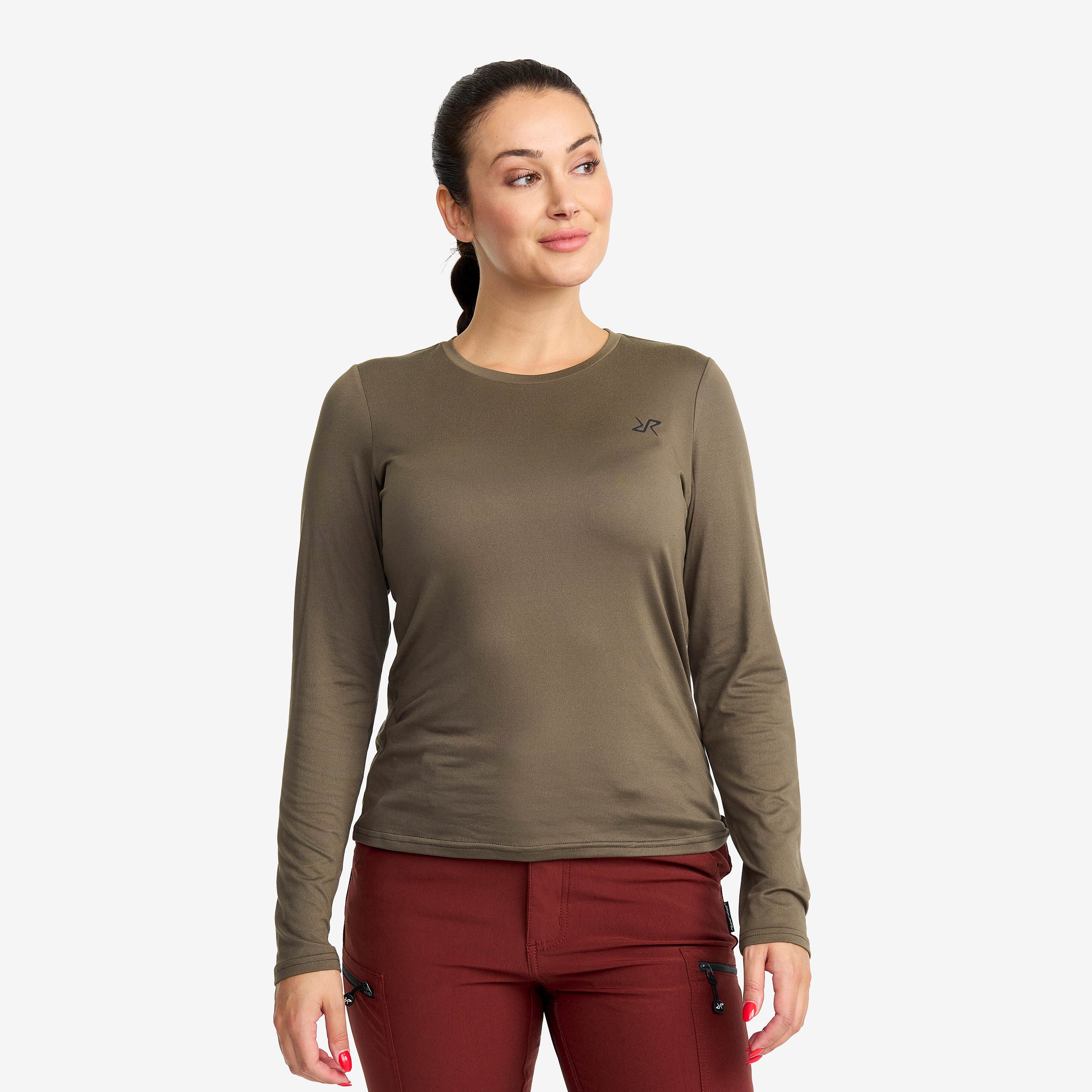 Vagabond Regular Fit Top Femme Major Brown