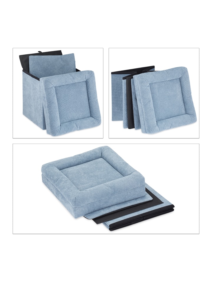 relaxdays Katzenhöhle in Grau - (B)38 x (H)42 x (T)38 cm günstig kaufen onesize