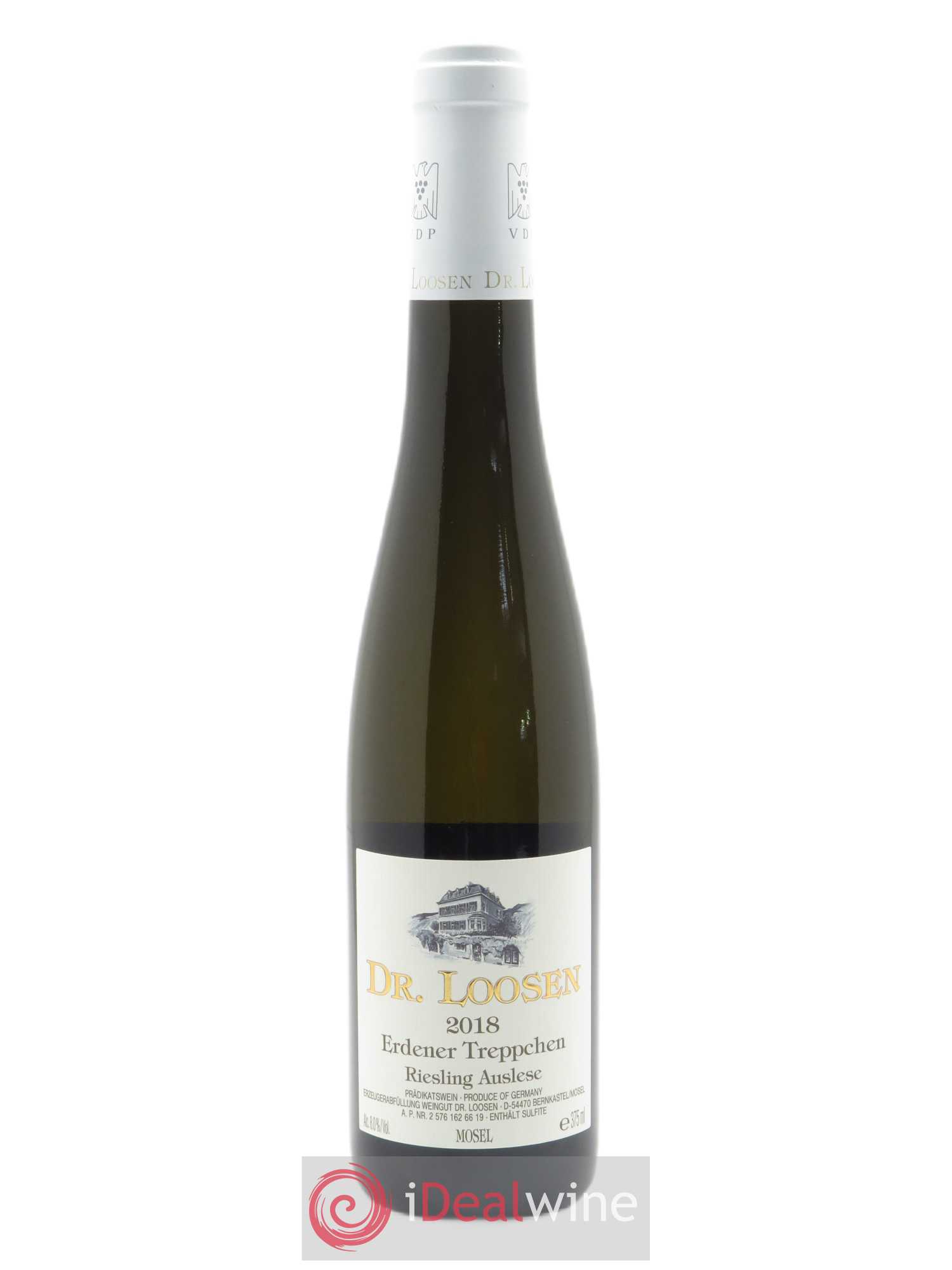 Riesling Dr. Loosen Erdener Treppchen Riesling Auslese  2018 - Lot de 1 Demi-bouteille