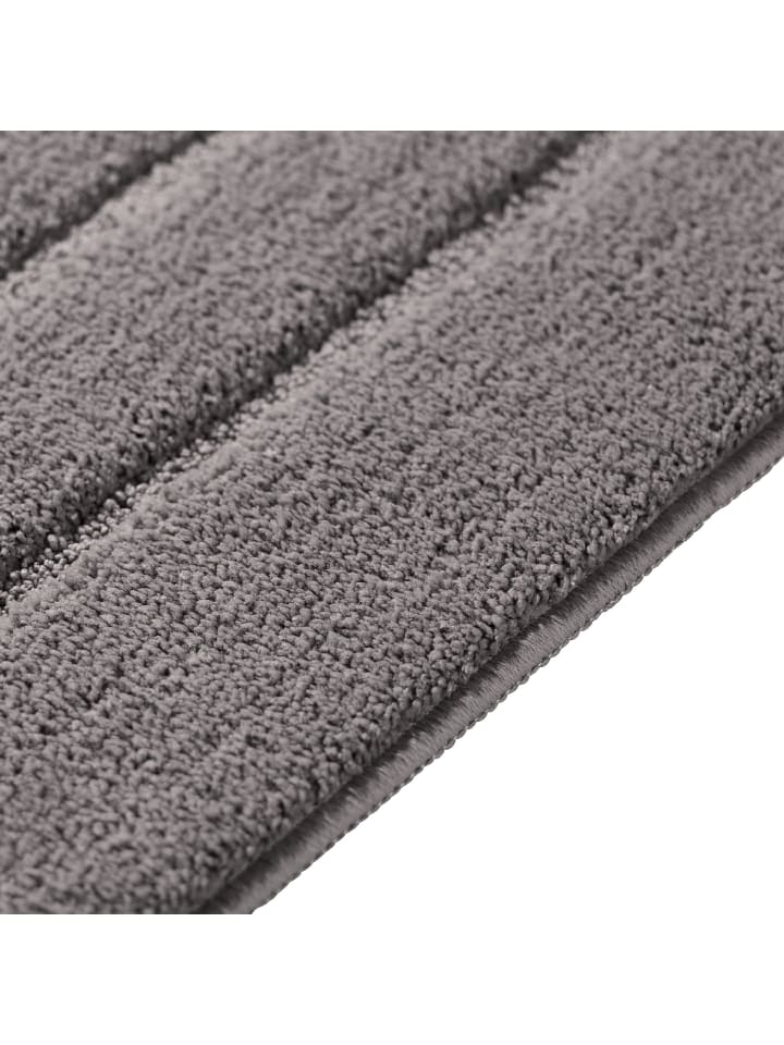 Schiesser Badteppich Milano in Dunkelgrau günstig kaufen 50 x 80 cm
