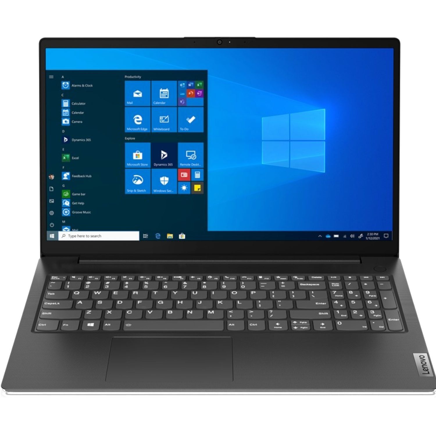 Lenovo V15 G2 IJL Business-Notebook (39,60 cm/15.6 Zoll, Intel Celeron N4500, 128 GB SSD)
