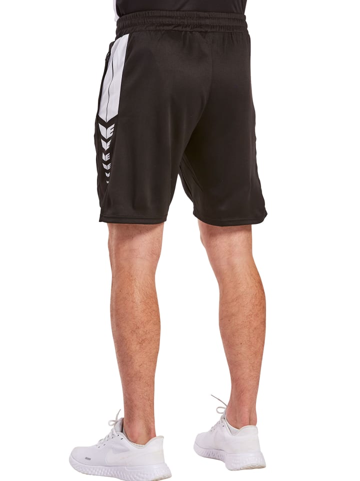 erima Six Wings Shorts in schwarz/weiss günstig kaufen
