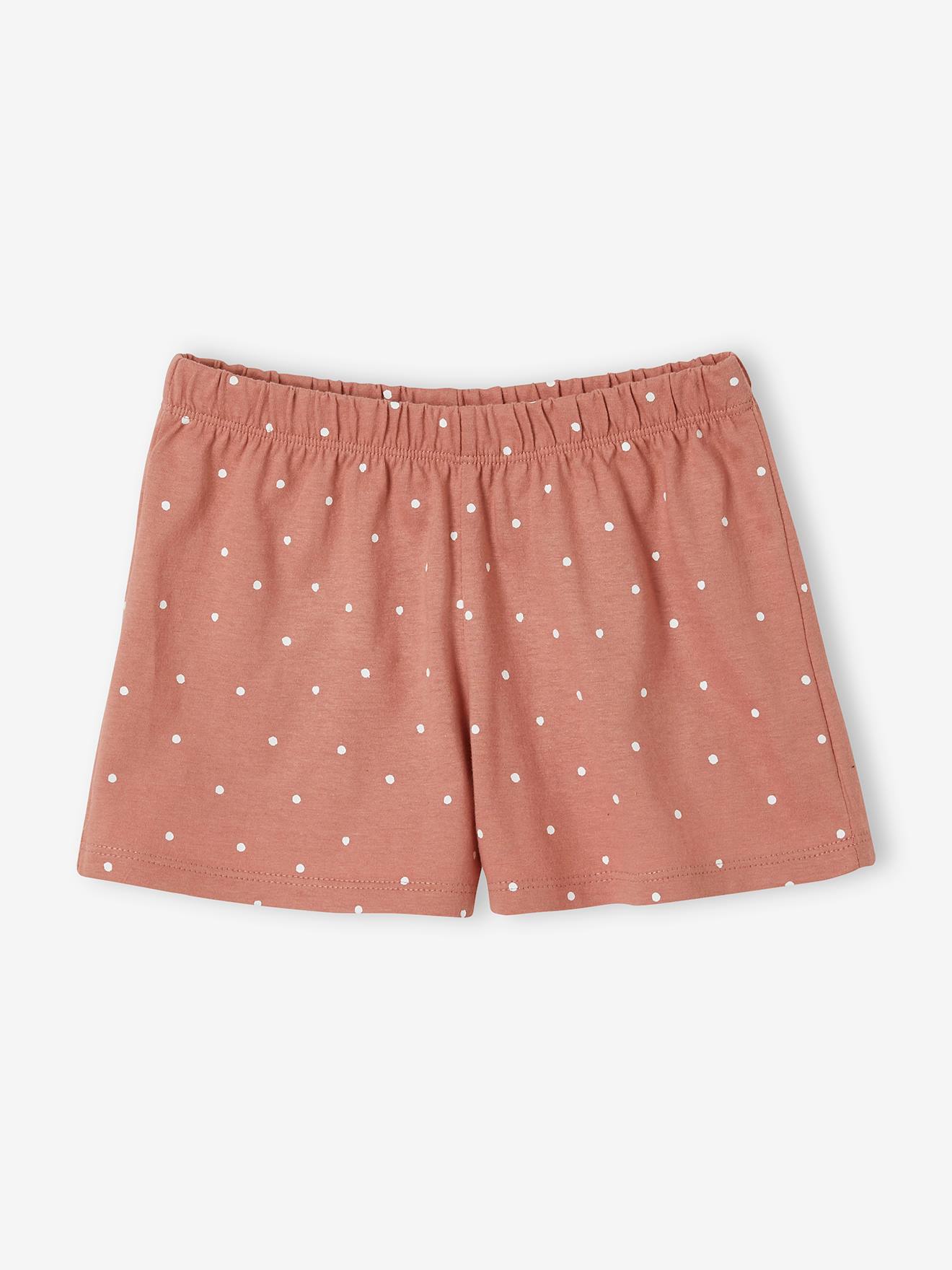 Pyjashort fille DS® Bambi beige chiné