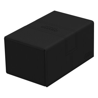 Ultimate Guard Twin Flip`n`Tray 160+ XenoSkin Monocolor - Schwarz