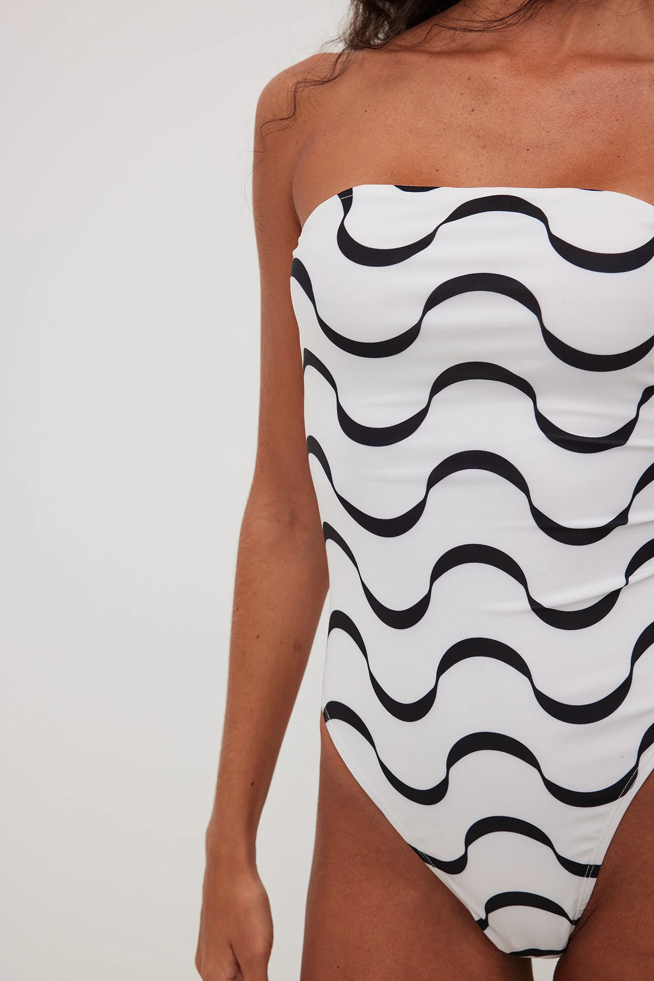 Bandeau-Badeanzug