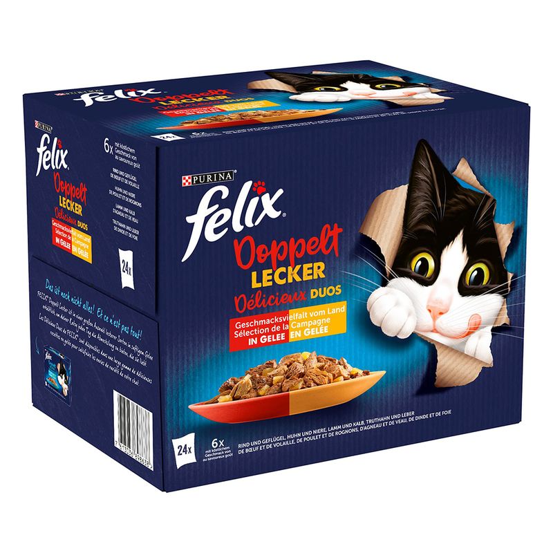 Felix Doppelt lecker - so gut wie es aussieht 24 x 85 g | bitiba