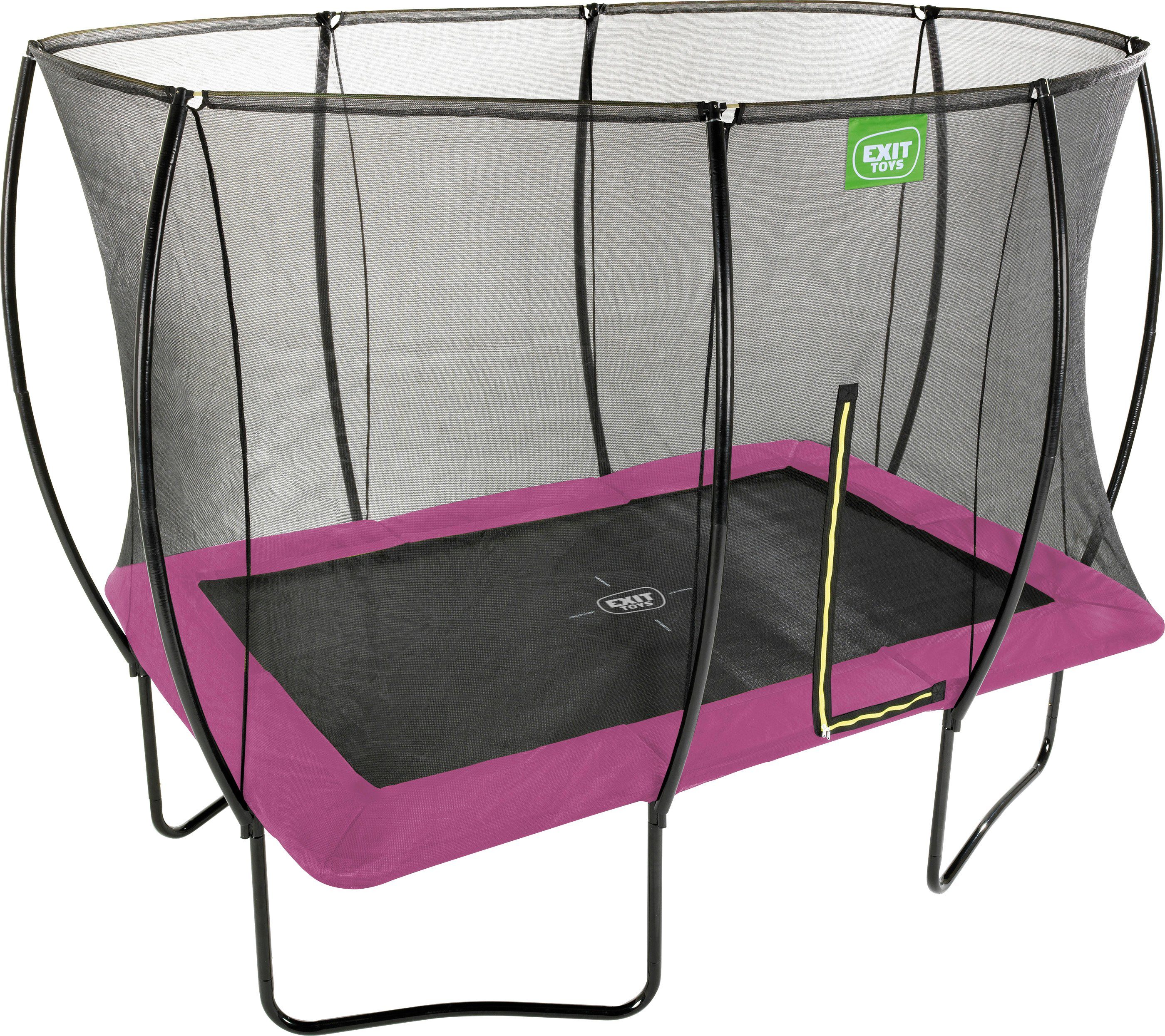 EXIT Gartentrampolin Silhouette, BxT: 244x366 cm, mit Sicherheitsnetz