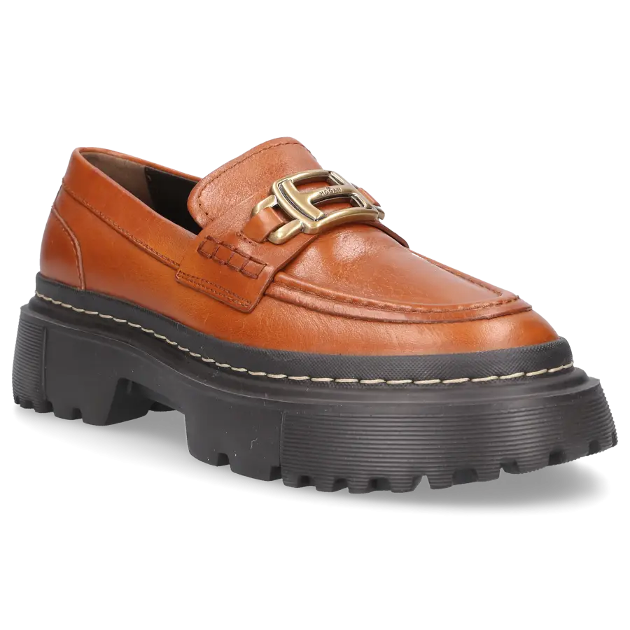 Hogan - Loafer 6480EP Kalbsleder - braun