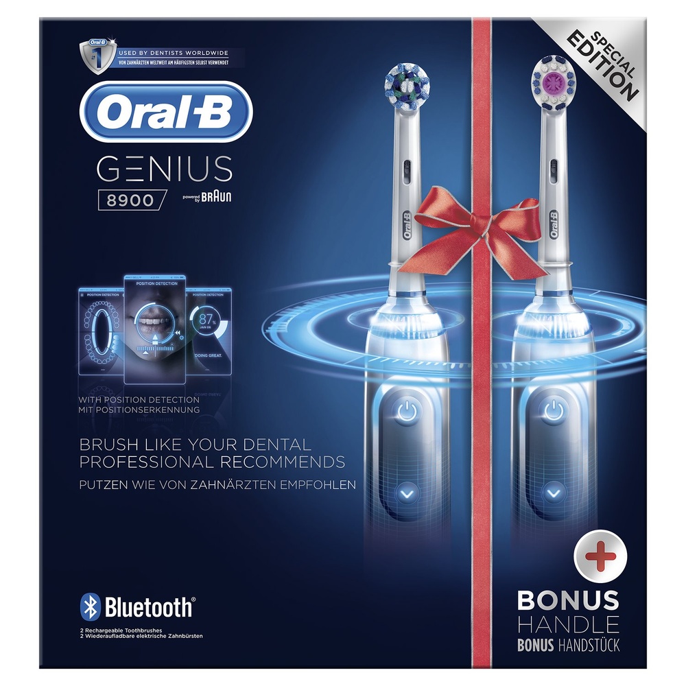 oral-b Oral-B Genius 8900 Brosse À Dents Électrique x2 Brosse À Dents Electrique