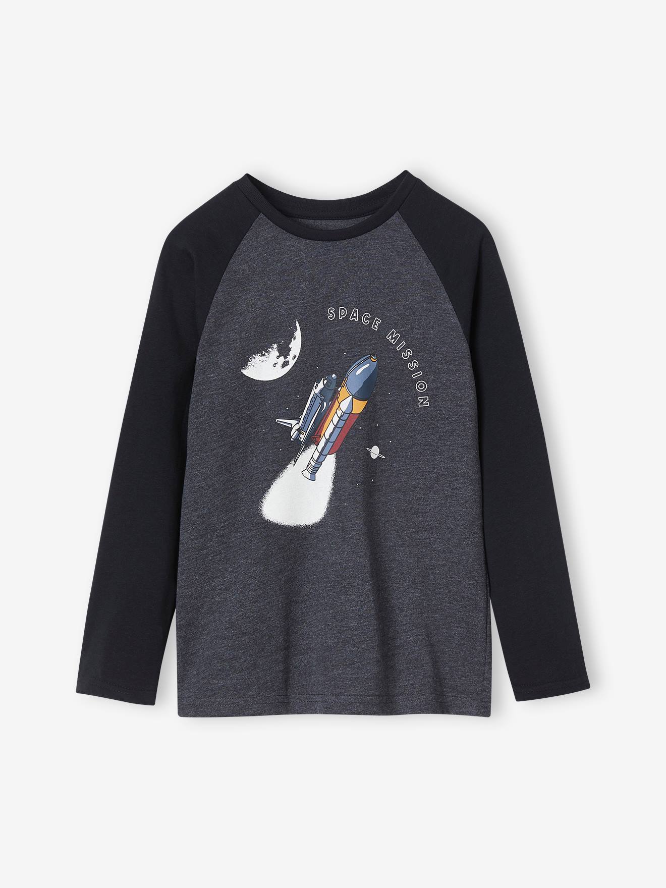 Vertbaudet Jungen Shirt, Raglanärmel Oeko-Tex - hellbraun