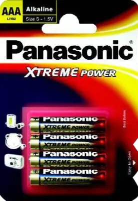BATTERIEN Micro 1,5V LR03 Alkali  4 St