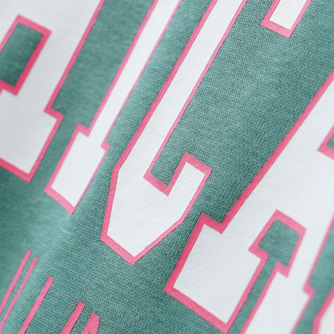 Mädchen Sweatkleid mit großem Print