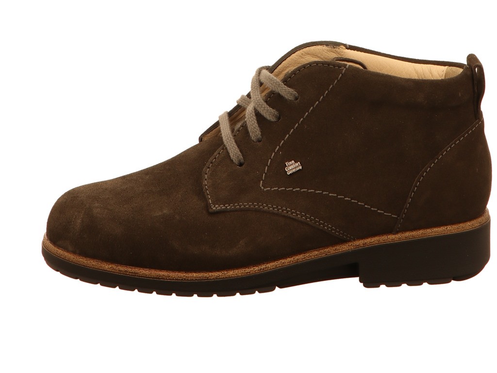 FINN COMFORT Schnür-Stiefeletten grau Cranston