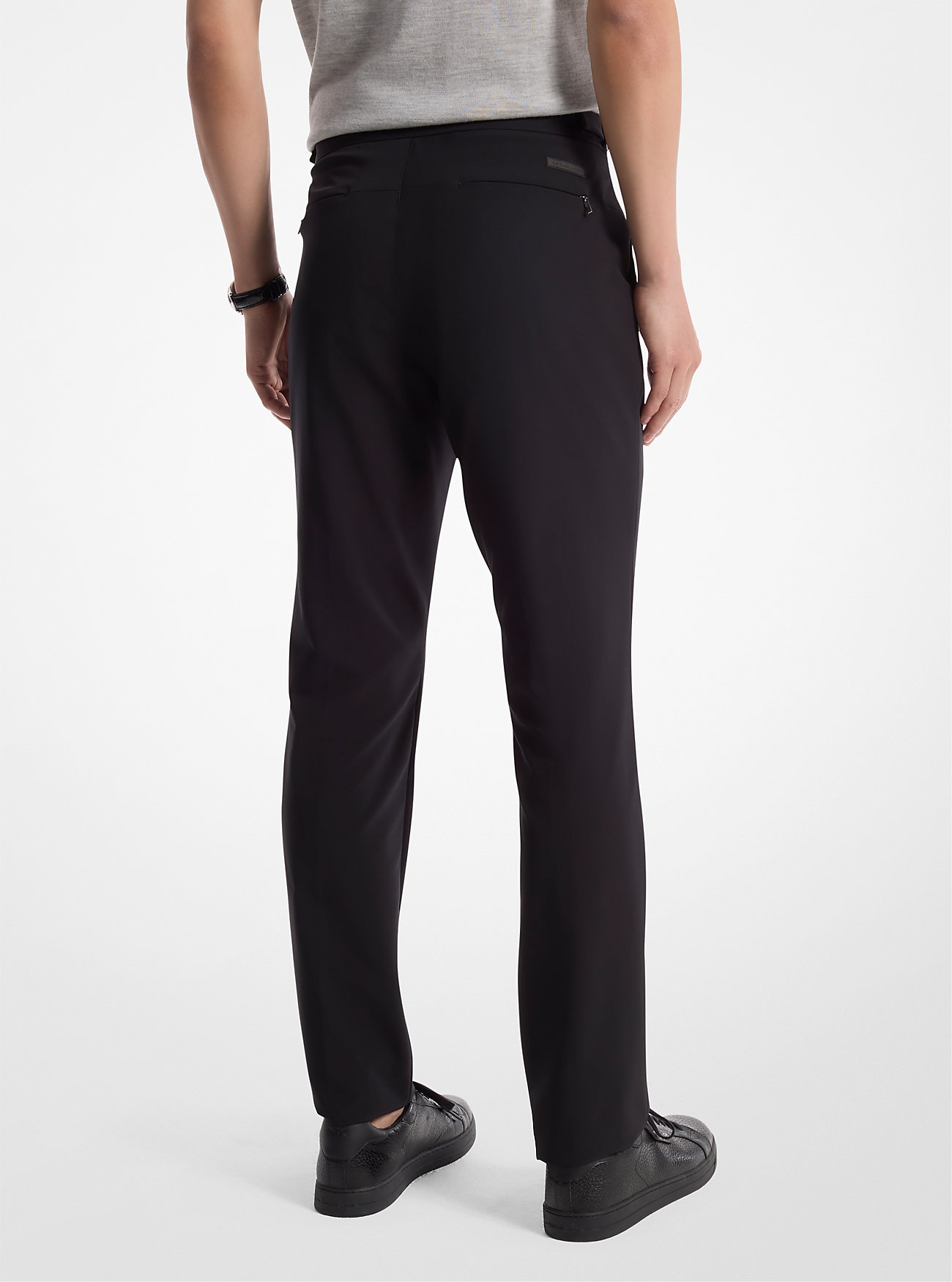 Vevde tekniske bukser - SVART