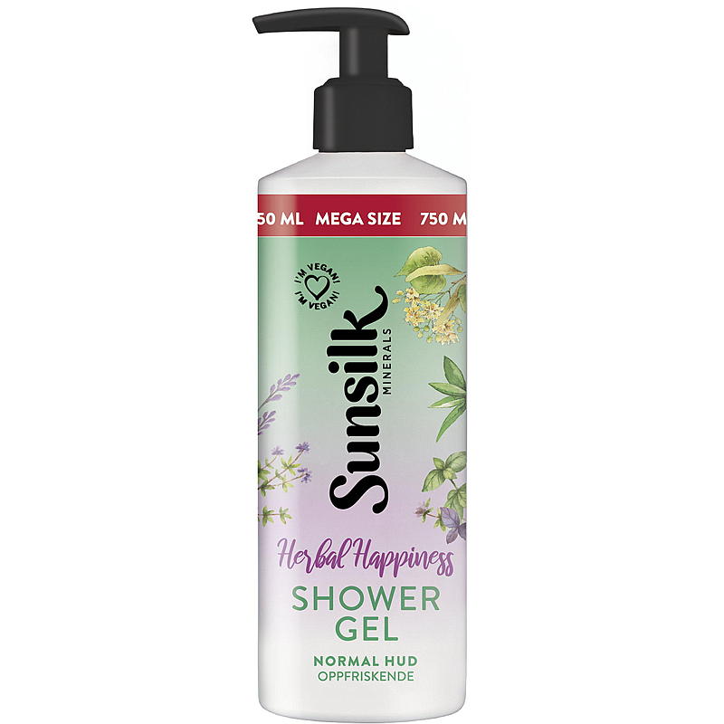 Sunsilk Shower 750 ml Herbal Happiness Sunsilk