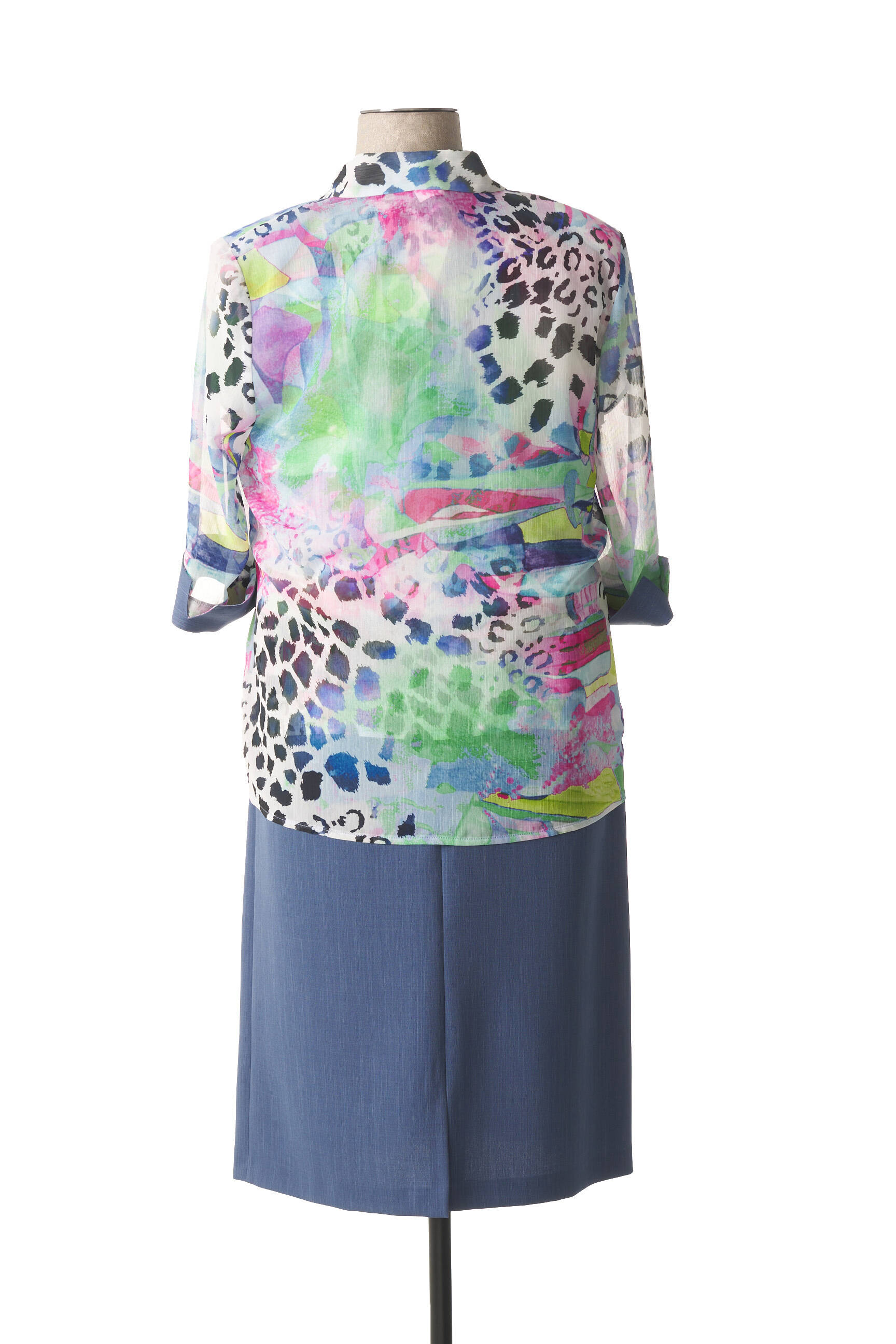 France Rivoire Ensembles Robe Femme couleur bleu