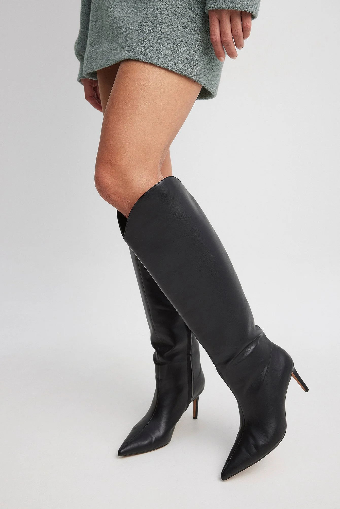 Spitze Stiletto-Stiefel
