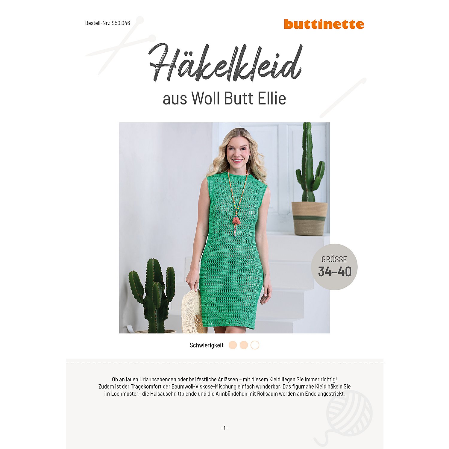 Häkelanleitung - Kleid aus Woll Butt Ellie