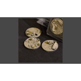 Arid Steppe Bases, Round 50mm Battle Ready (3)