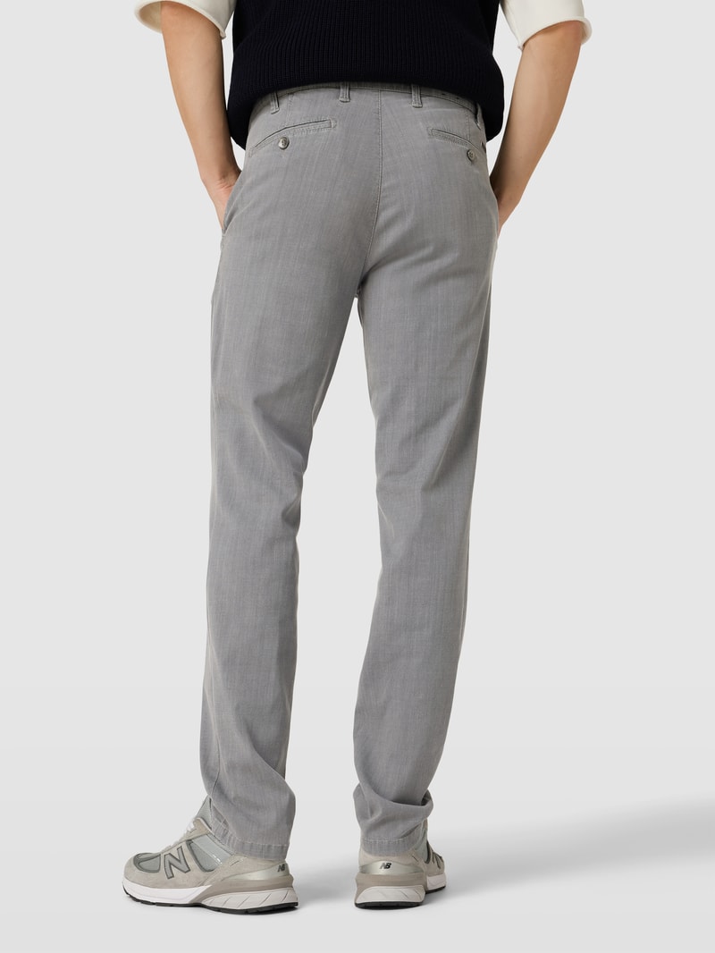 Jeans im 5-Pocket-Design Modell 'John' in hellgrau
