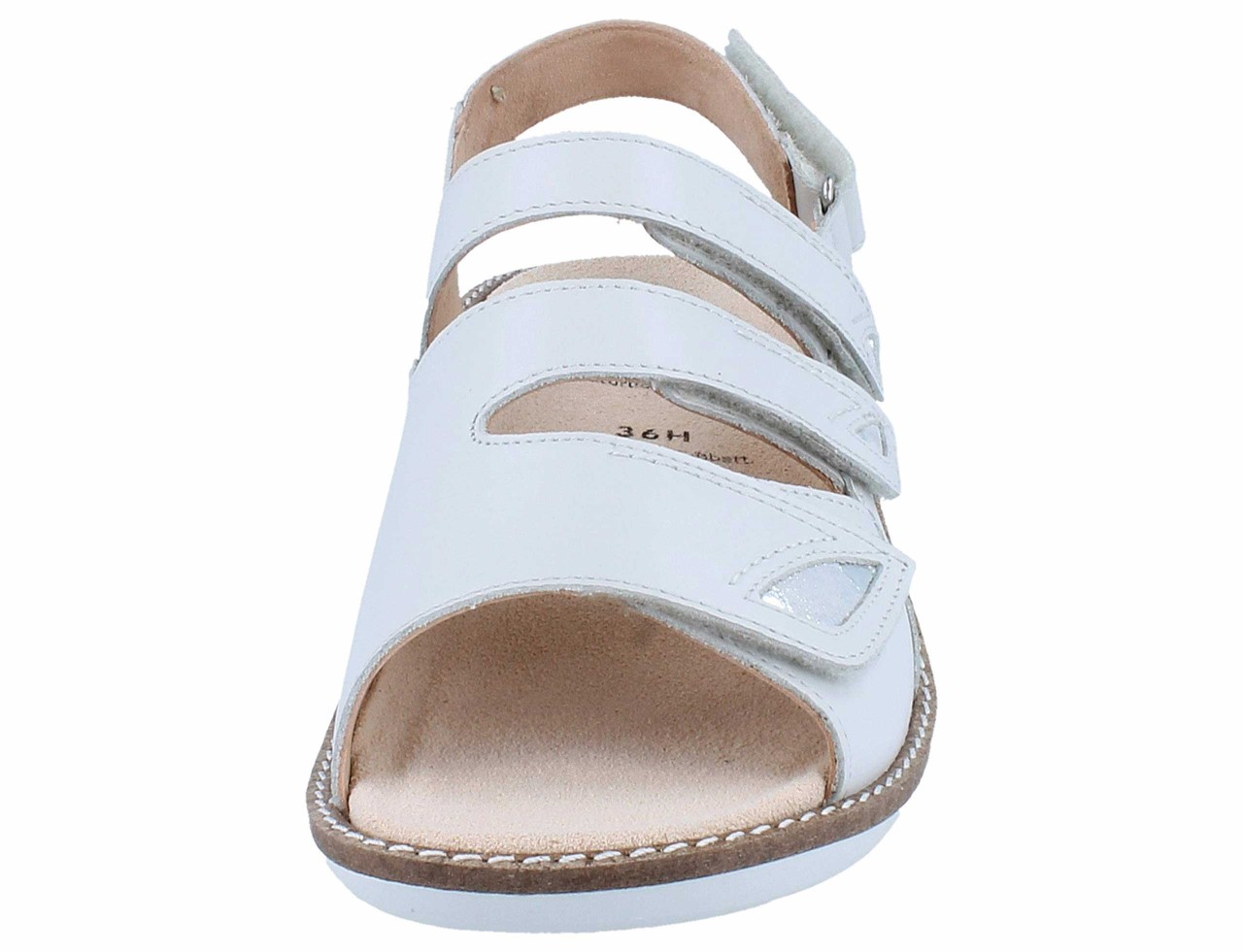 GANTER Komfort Sandalen weiss