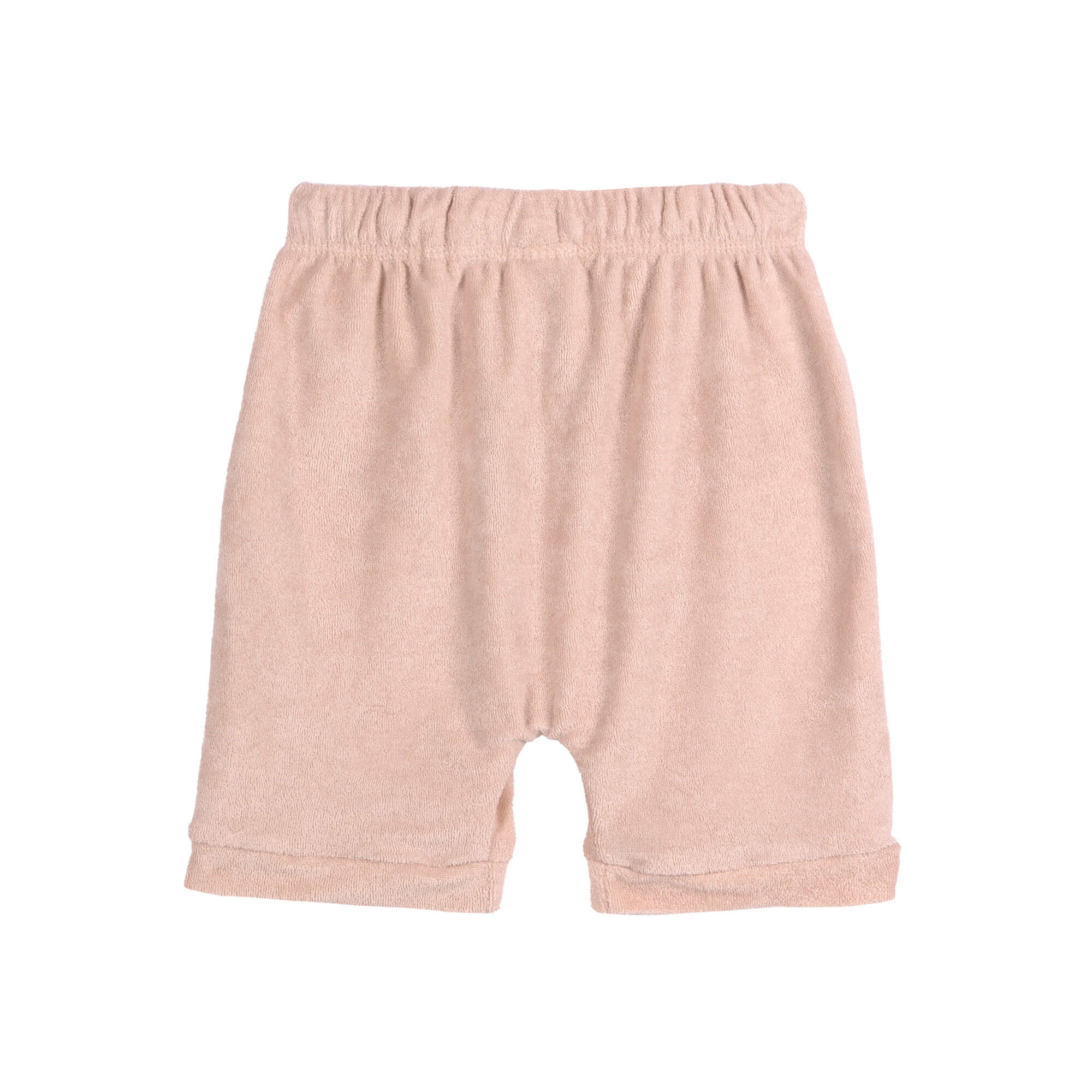 Frottee Shorts Kinder - Powder Pink, Rosa