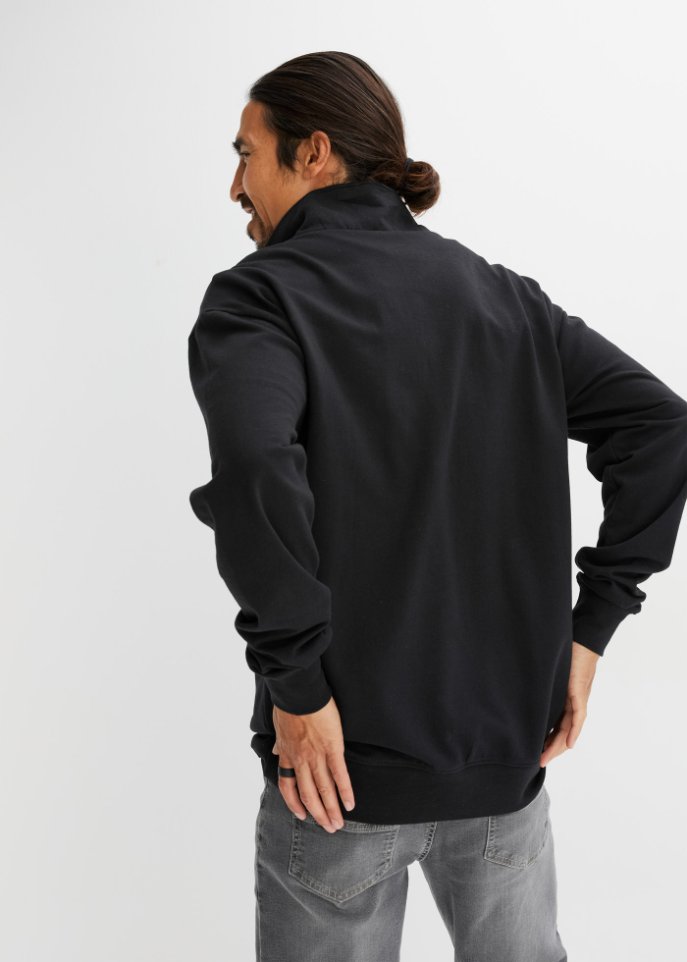 Sweatshirt mit recyceltem Polyester, Loose Fit