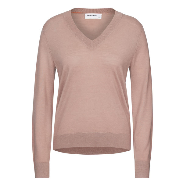 W WILCOX LS V SWEATER Damen - Langarmshirt