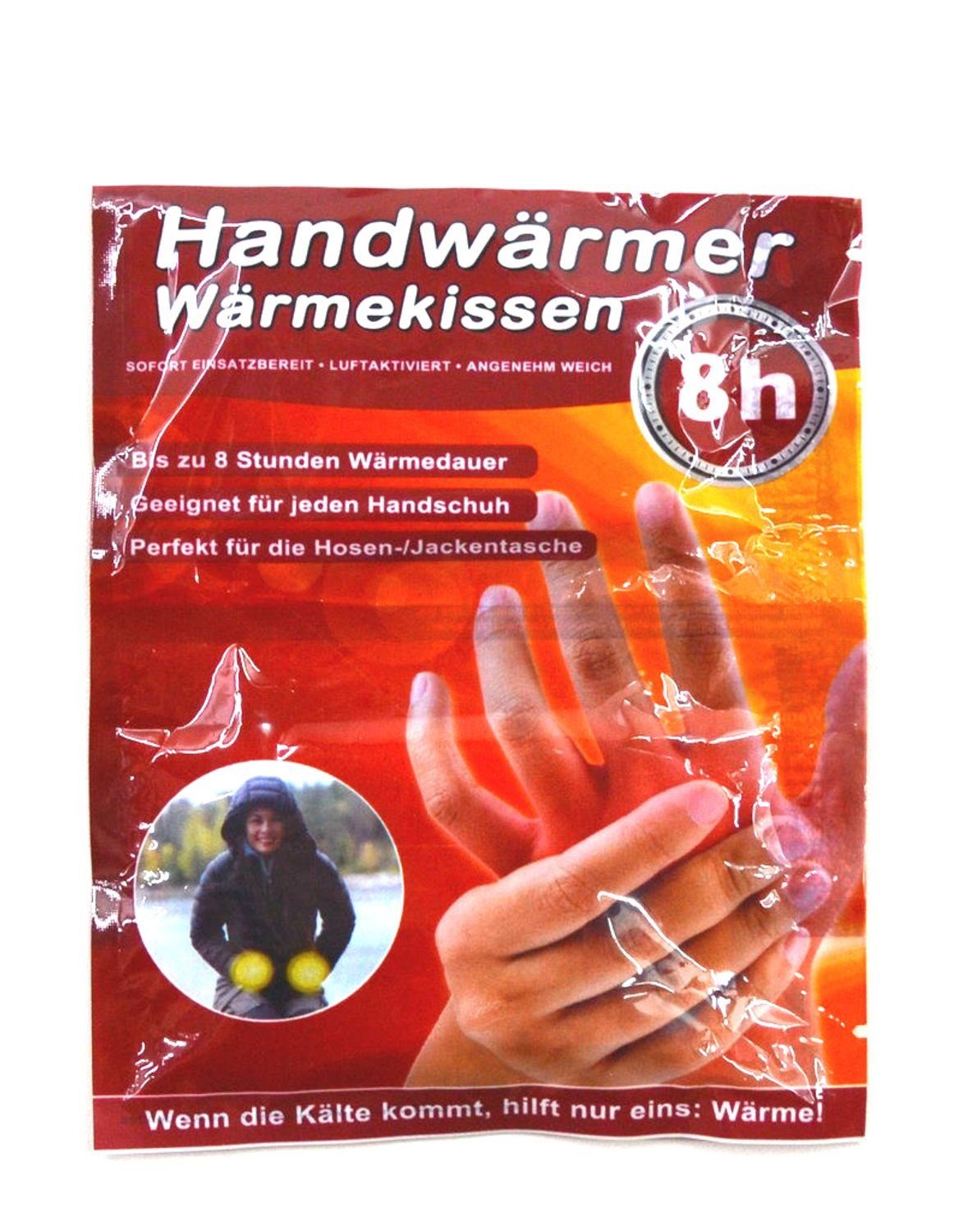 BURI Wärmekissen 4 Paar Taschenwärmer bis 8 Stunden Handwärmer Taschenofen Wärmepads Wä, (4-tlg)