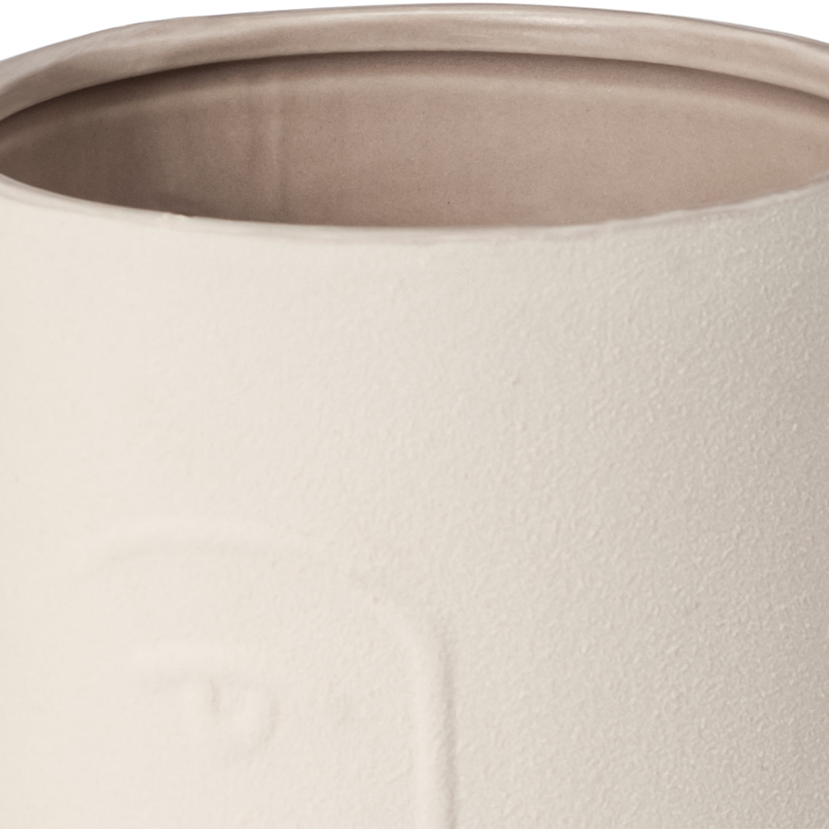 Vase mit Gesicht