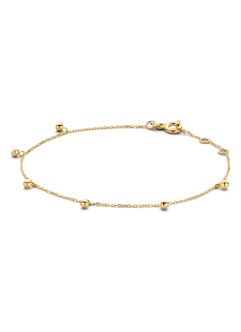 Brățară cu pandantive Jackie din aur galben de 14k