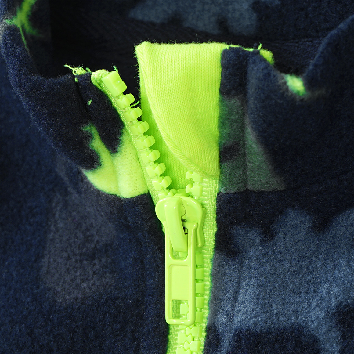 Jungen Fleecejacke mit Dino-Motiv