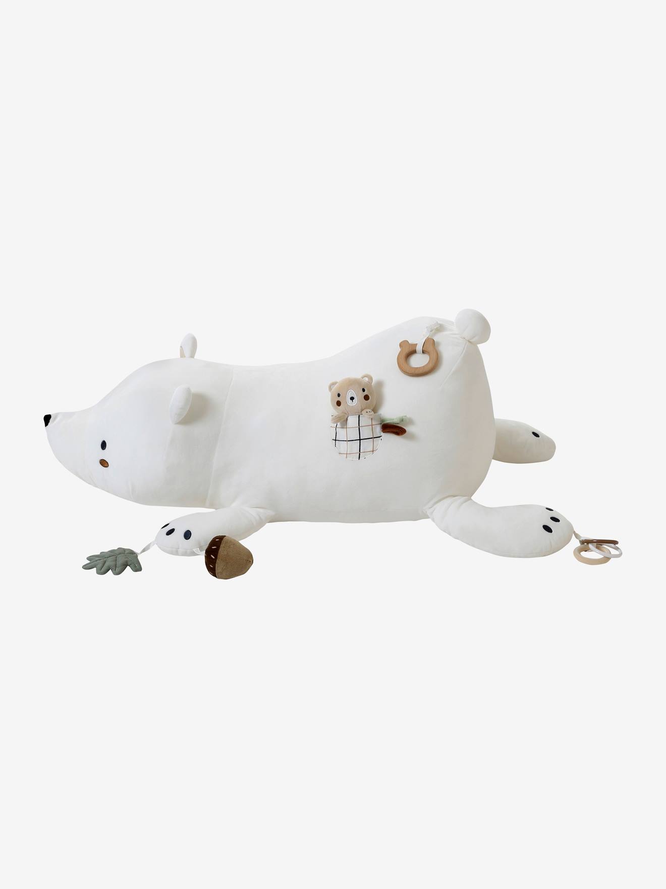 Grande peluche d'activités GREEN FOREST multicolore