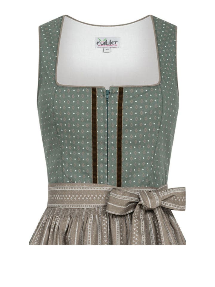 Nübler Midi Dirndl Franzi in Salbei günstig kaufen