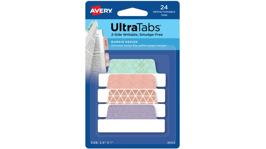 AVERY Zweckform UltraTabs Haftmarker Margin Design