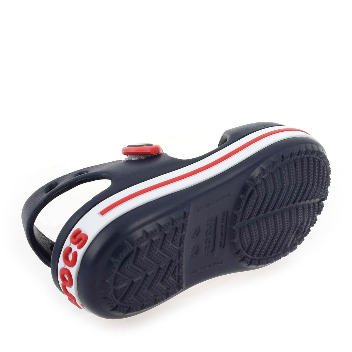 Crocs  CROCBAND SANDAL KIDS B - Marine Rouge