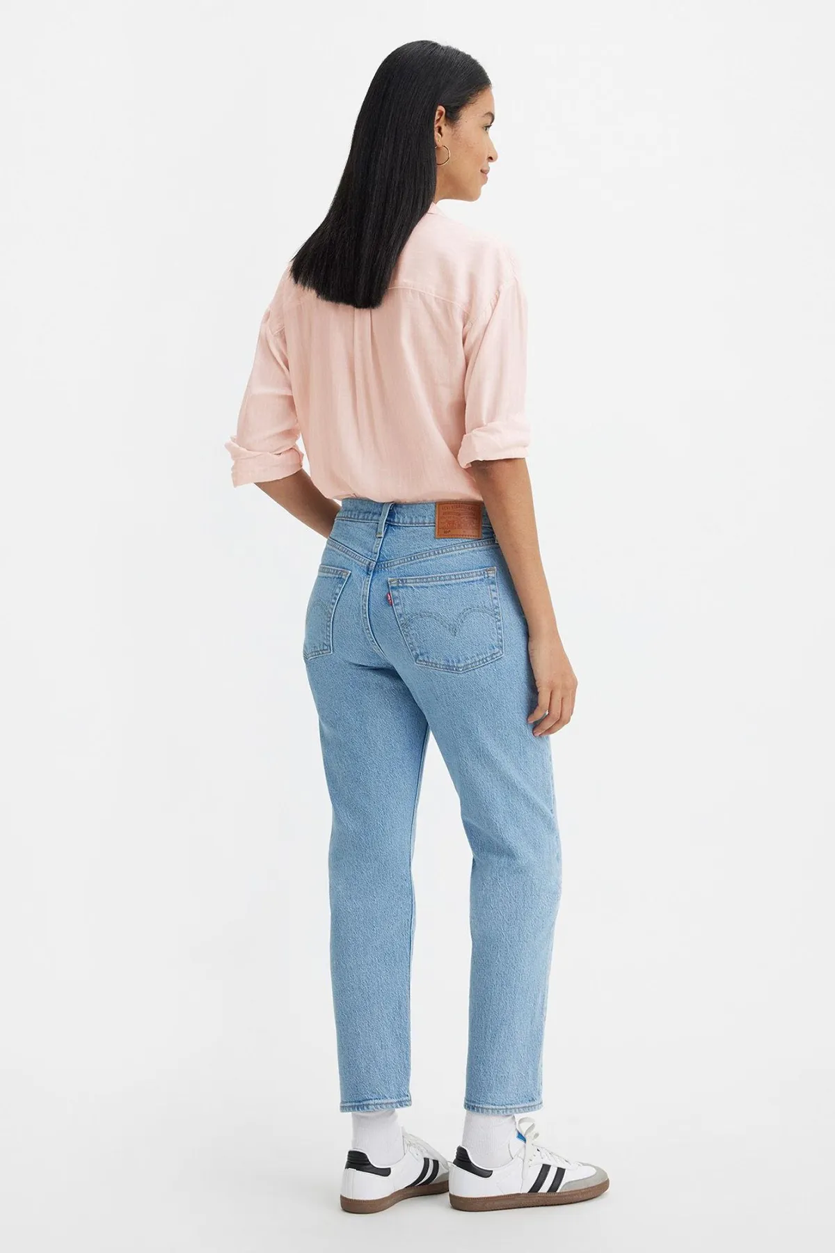 Levi&'s  501® CROP LIGHT INDIGO - GETRAGEN
