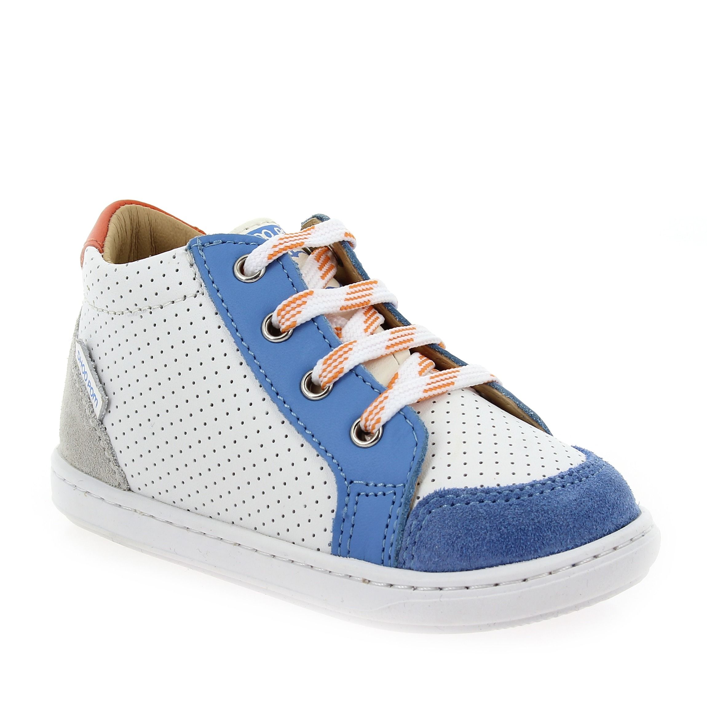 Shoopom  BOUBBA ZIP BO E24 - Blanc Bleu
