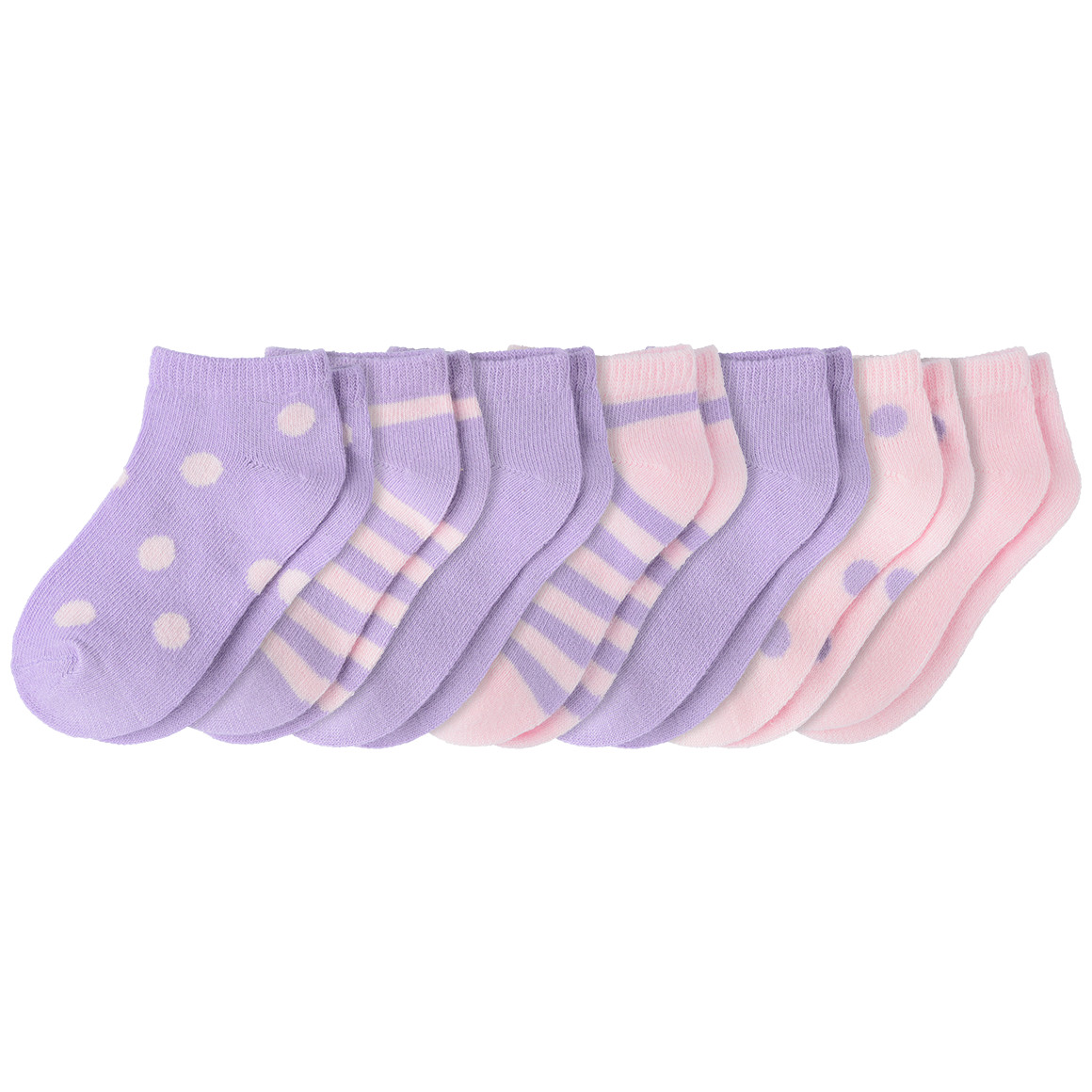 7 Paar Baby Sneaker-Socken im Set