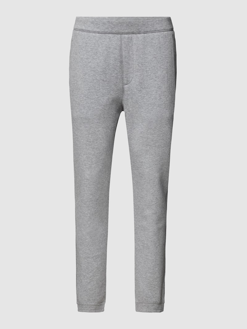 Sweatpants mit Eingrifftaschen in hellgrau meliert