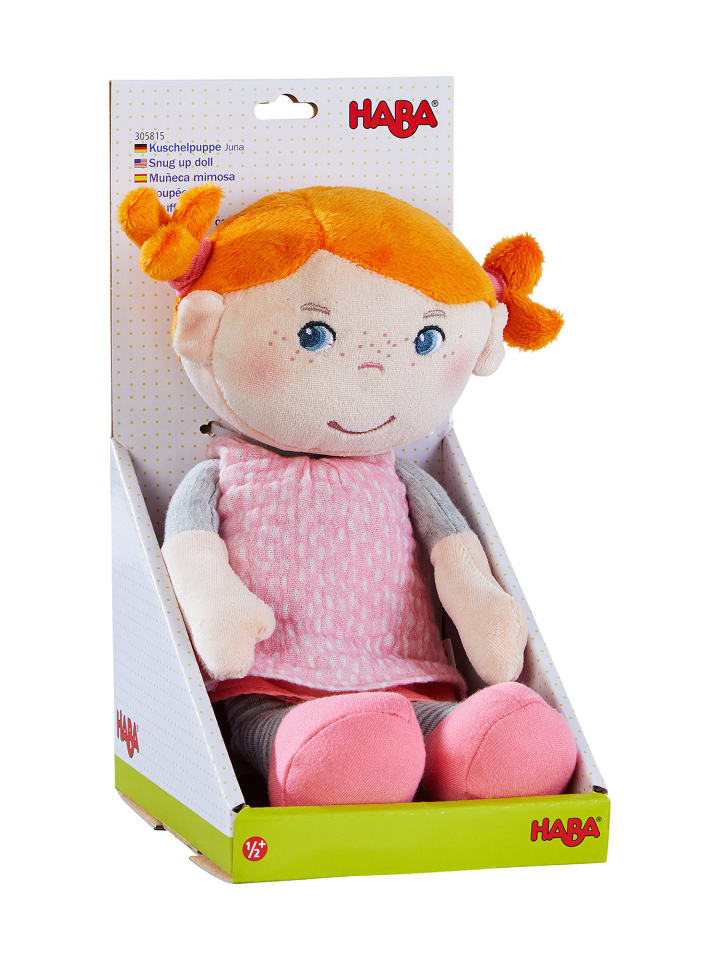 Haba Stoffpuppe Kuschelpuppe Juna, 29 cm in mehrfarbig günstig kaufen onesize