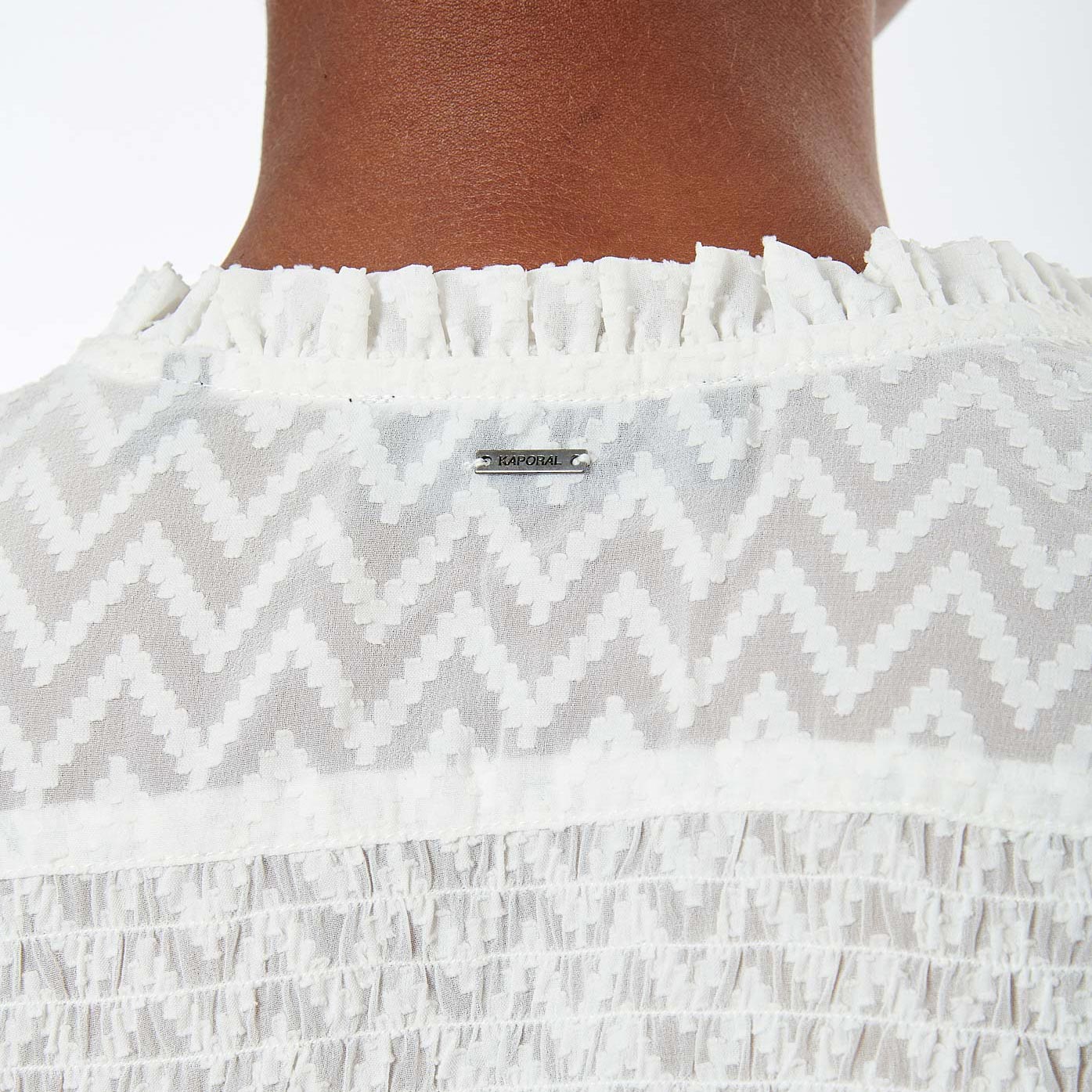 BROOK  Blouse blanche femme