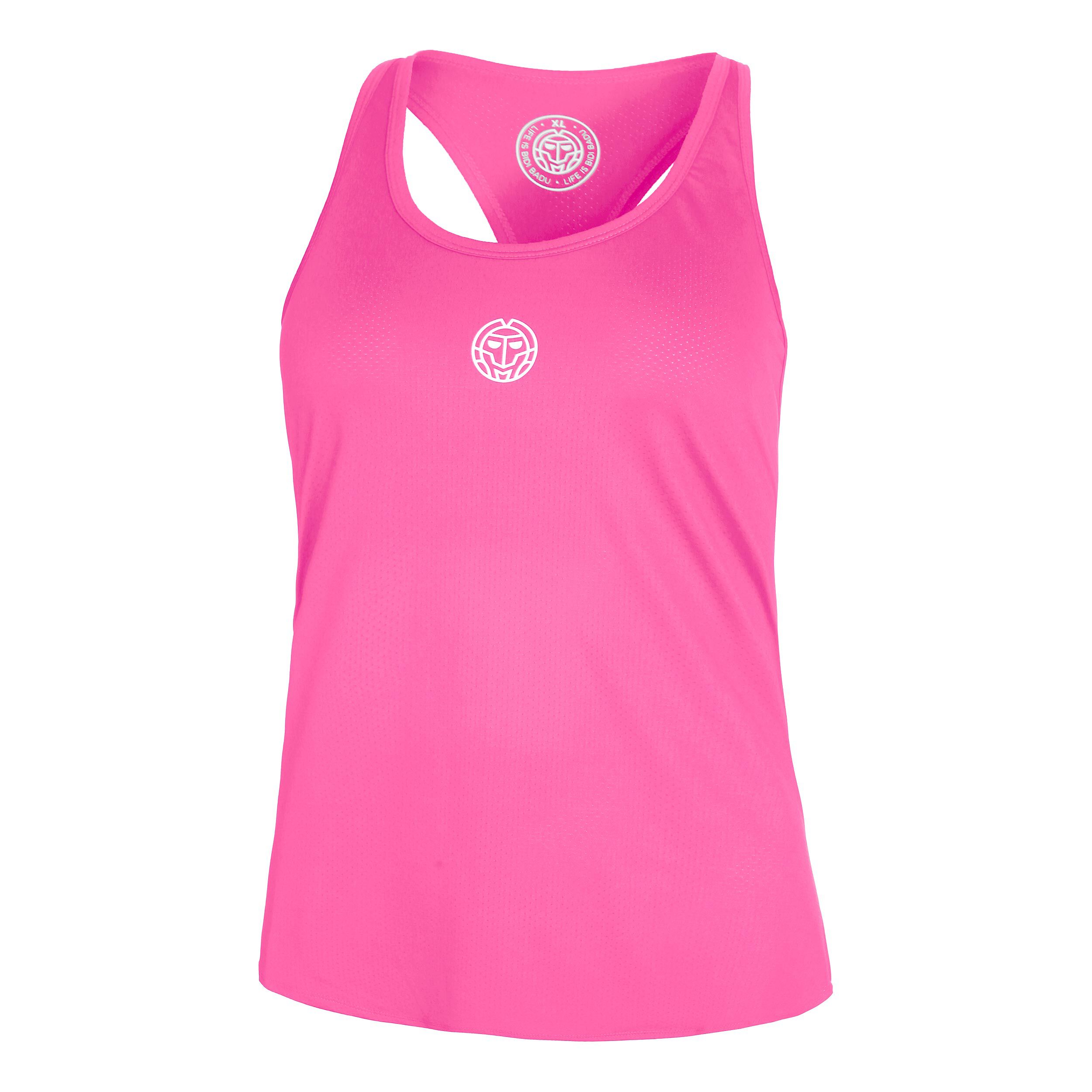Mea Tech Tank-Top Damen - Pink, Weiß